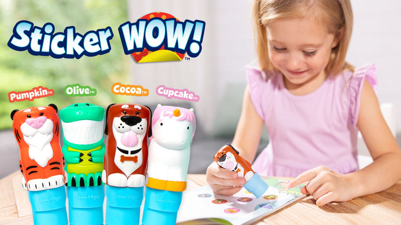 Melissa & Doug, a Brand Trusted in Early Childhood Play, Revolutionizes Stickers with the National Launch of Sticker WOW!™